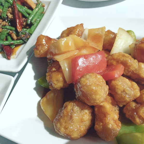 Delicious food at China Diner